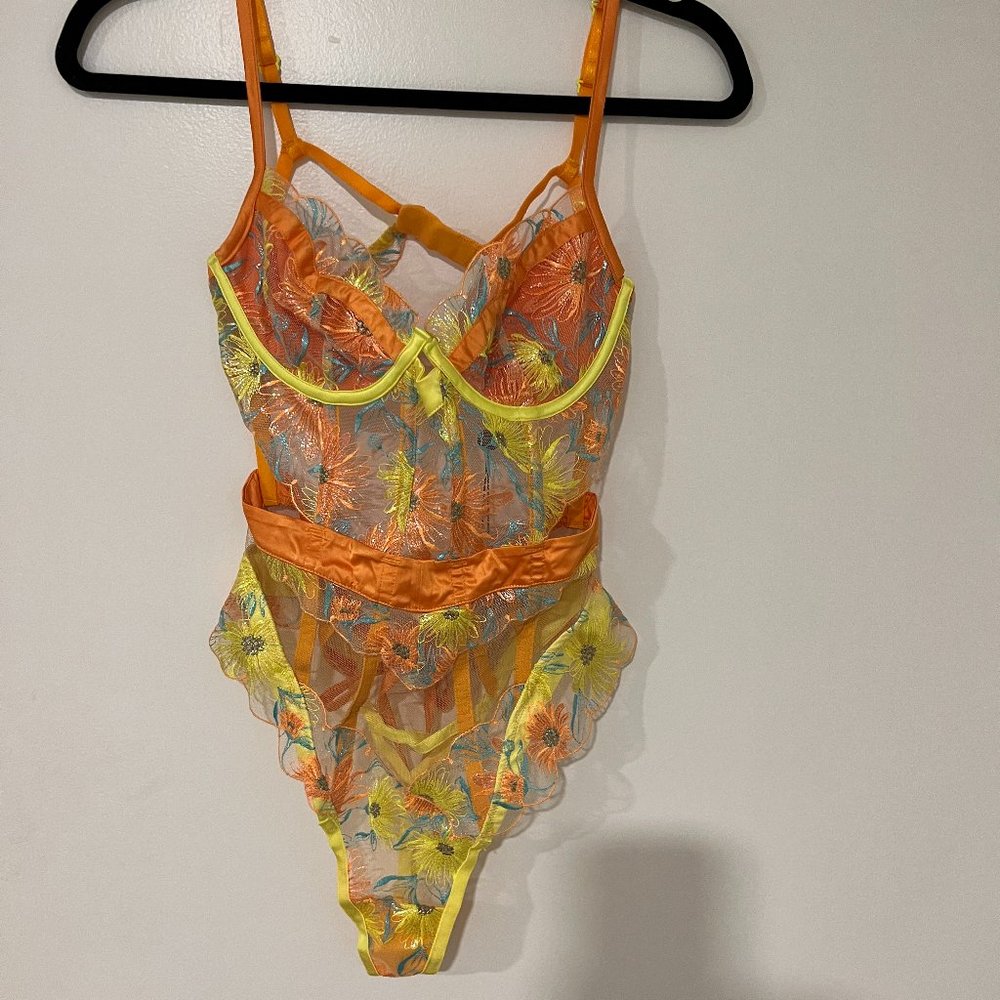 For Love and Lemons Lace Bodysuit - NWT